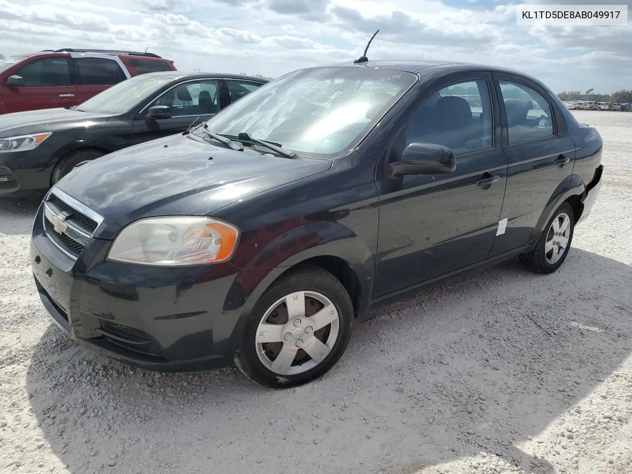 2010 Chevrolet Aveo Ls VIN: KL1TD5DE8AB049917 Lot: 75062314