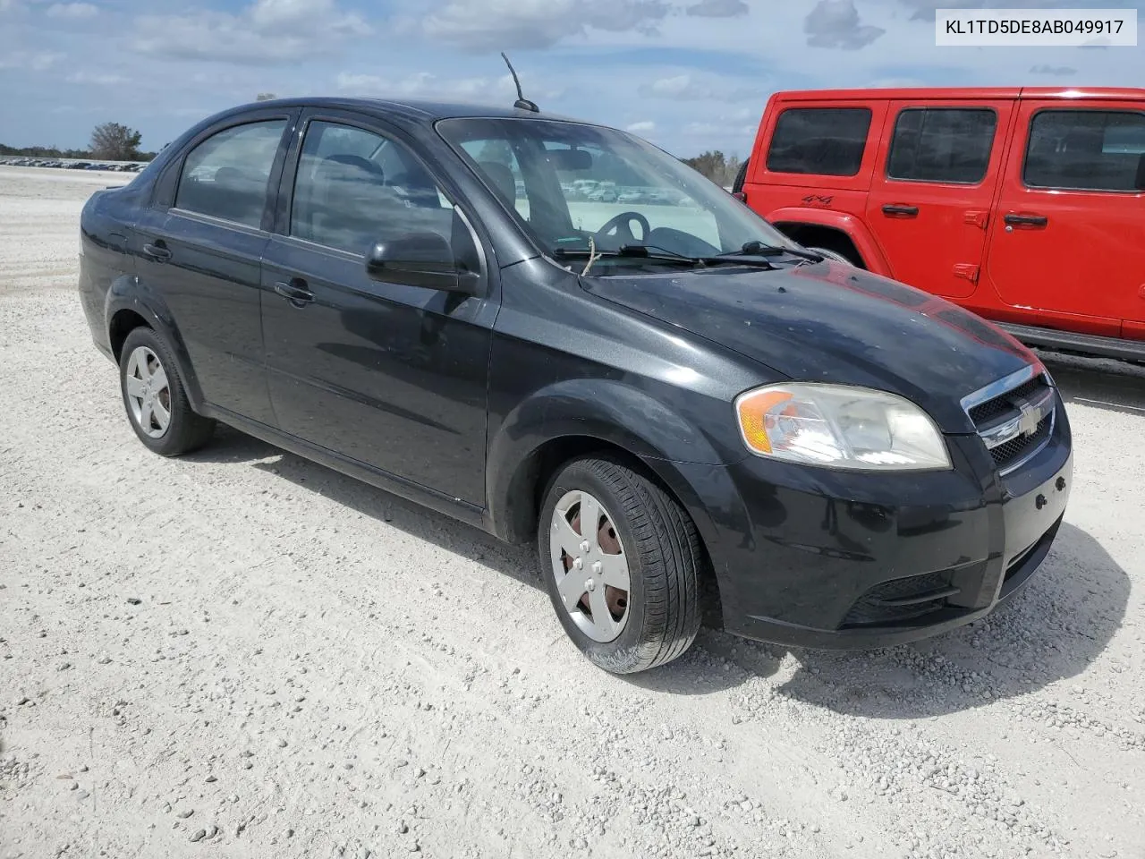 2010 Chevrolet Aveo Ls VIN: KL1TD5DE8AB049917 Lot: 75062314