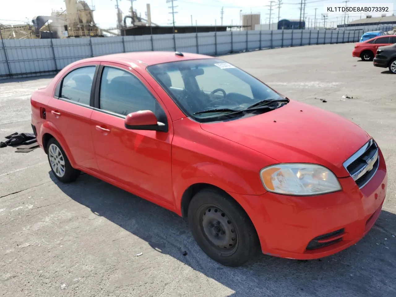 2010 Chevrolet Aveo Ls VIN: KL1TD5DE8AB073392 Lot: 75133104