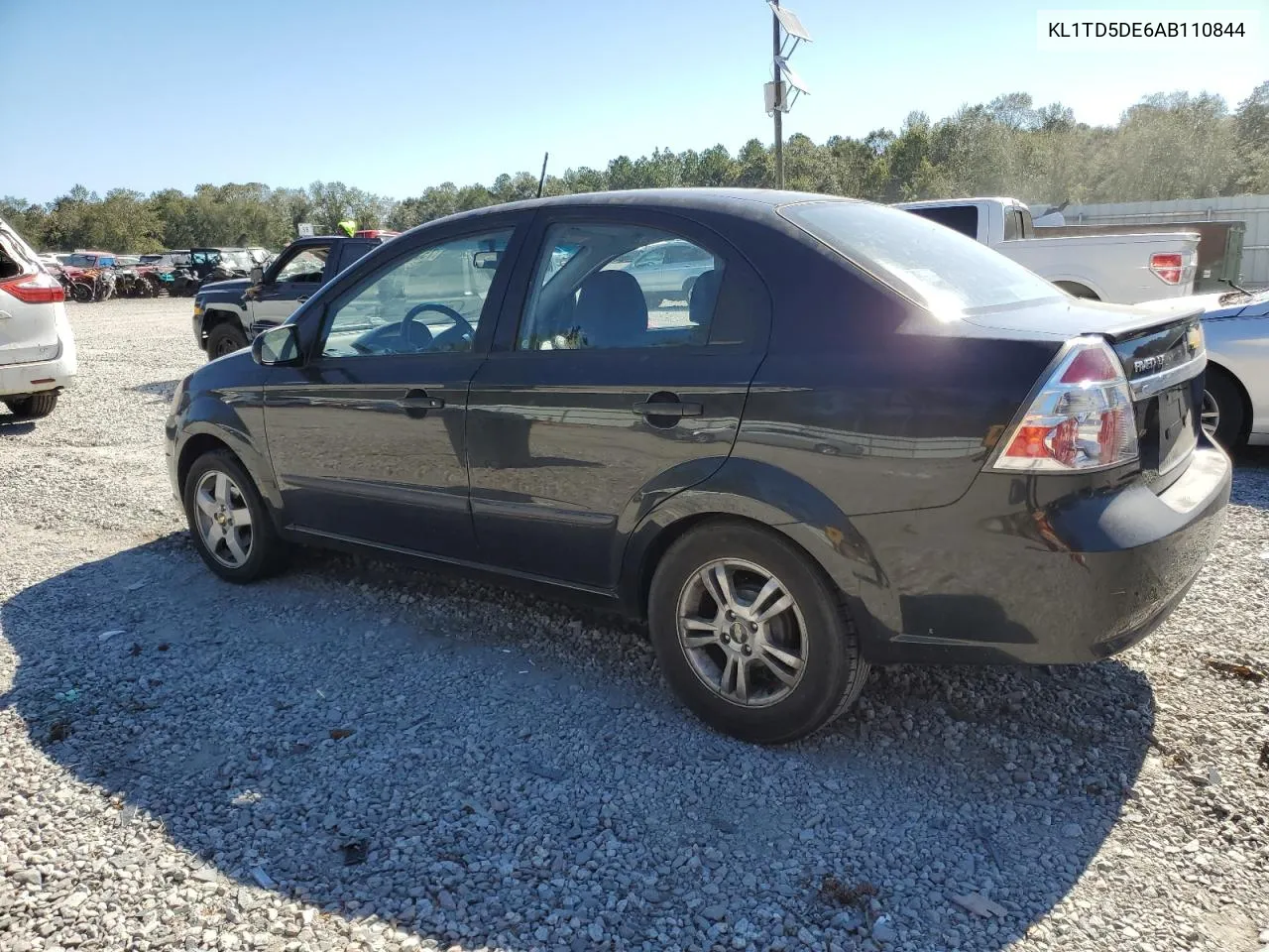 2010 Chevrolet Aveo Ls VIN: KL1TD5DE6AB110844 Lot: 75358624