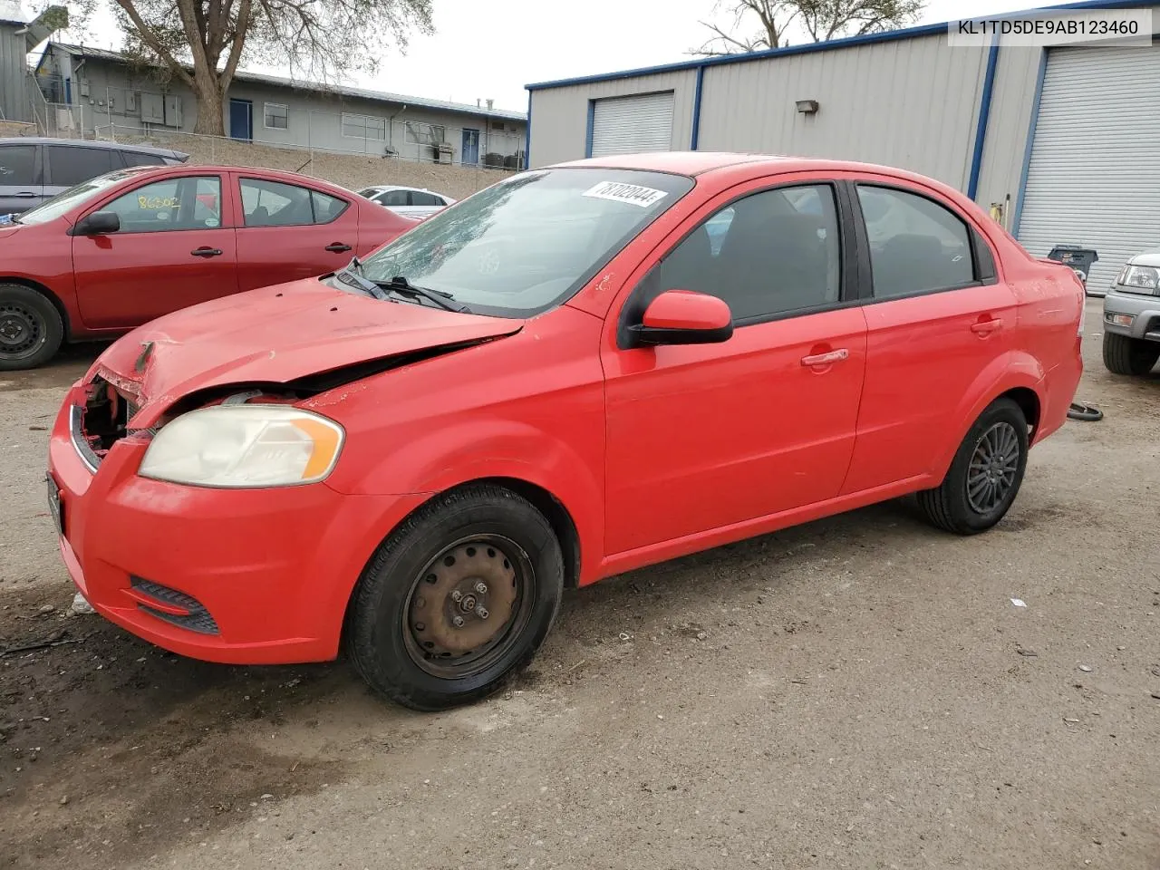 2010 Chevrolet Aveo Ls VIN: KL1TD5DE9AB123460 Lot: 78702044