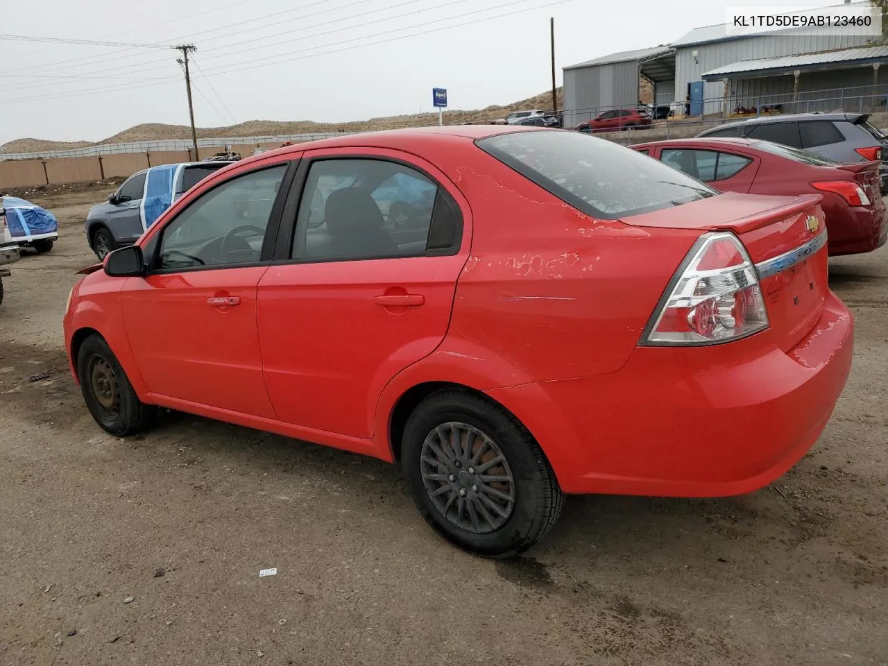 2010 Chevrolet Aveo Ls VIN: KL1TD5DE9AB123460 Lot: 78702044