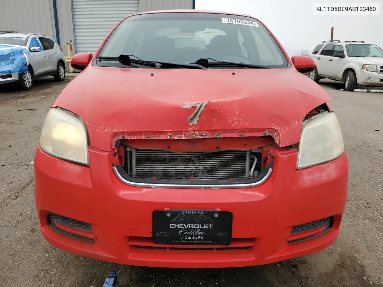 2010 Chevrolet Aveo Ls VIN: KL1TD5DE9AB123460 Lot: 78702044