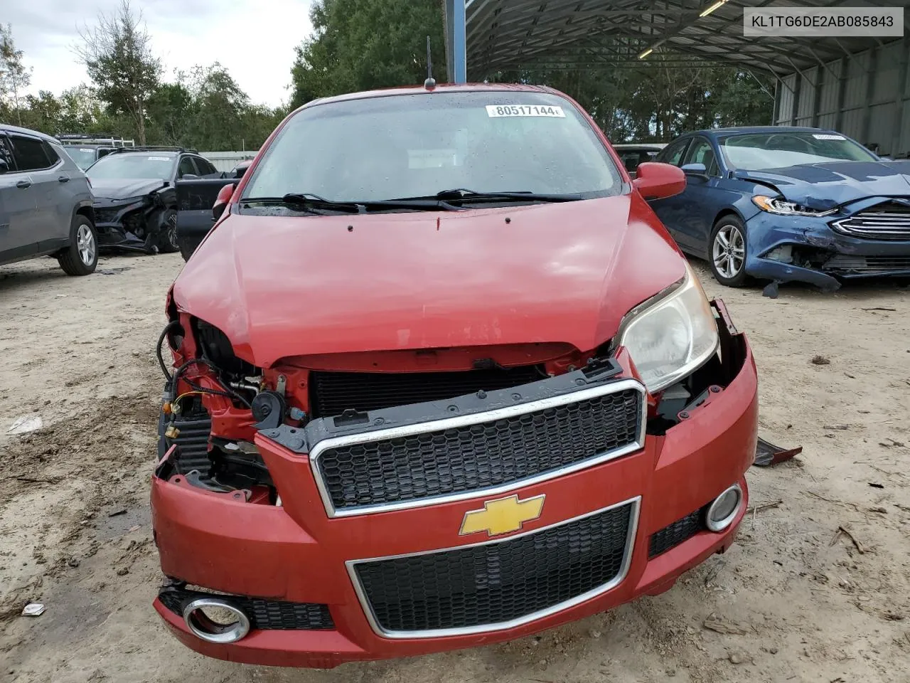 2010 Chevrolet Aveo Lt VIN: KL1TG6DE2AB085843 Lot: 80517144