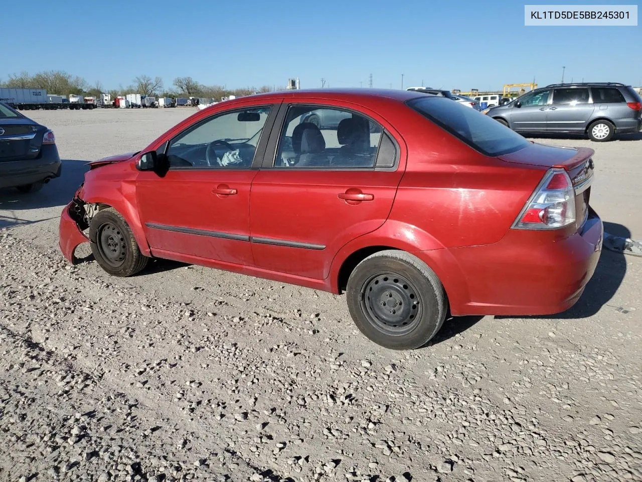 KL1TD5DE5BB245301 2011 Chevrolet Aveo Ls