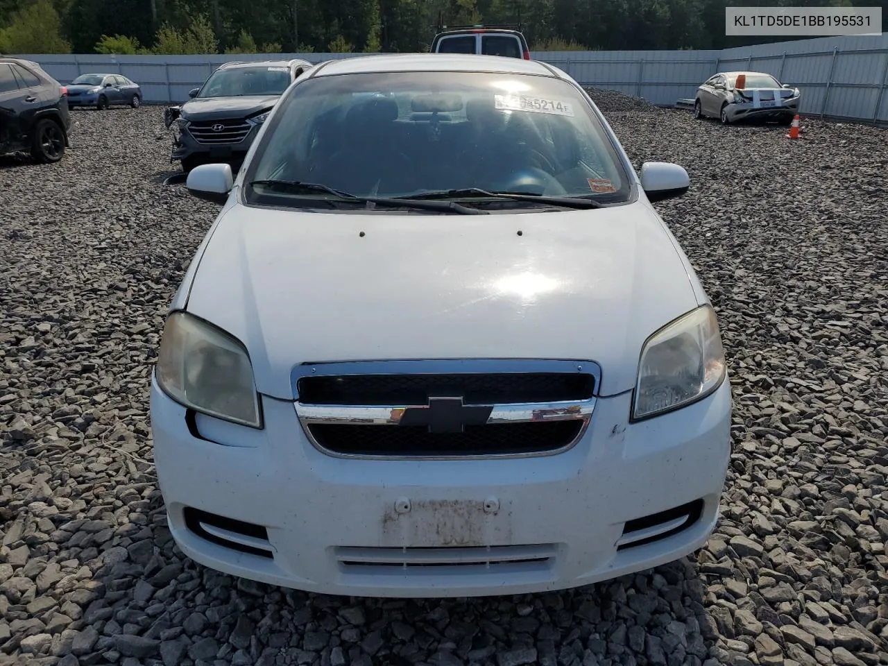 2011 Chevrolet Aveo Ls VIN: KL1TD5DE1BB195531 Lot: 71545214