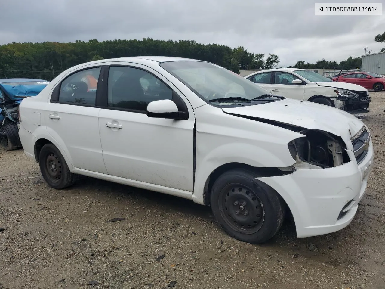 2011 Chevrolet Aveo Ls VIN: KL1TD5DE8BB134614 Lot: 71999074