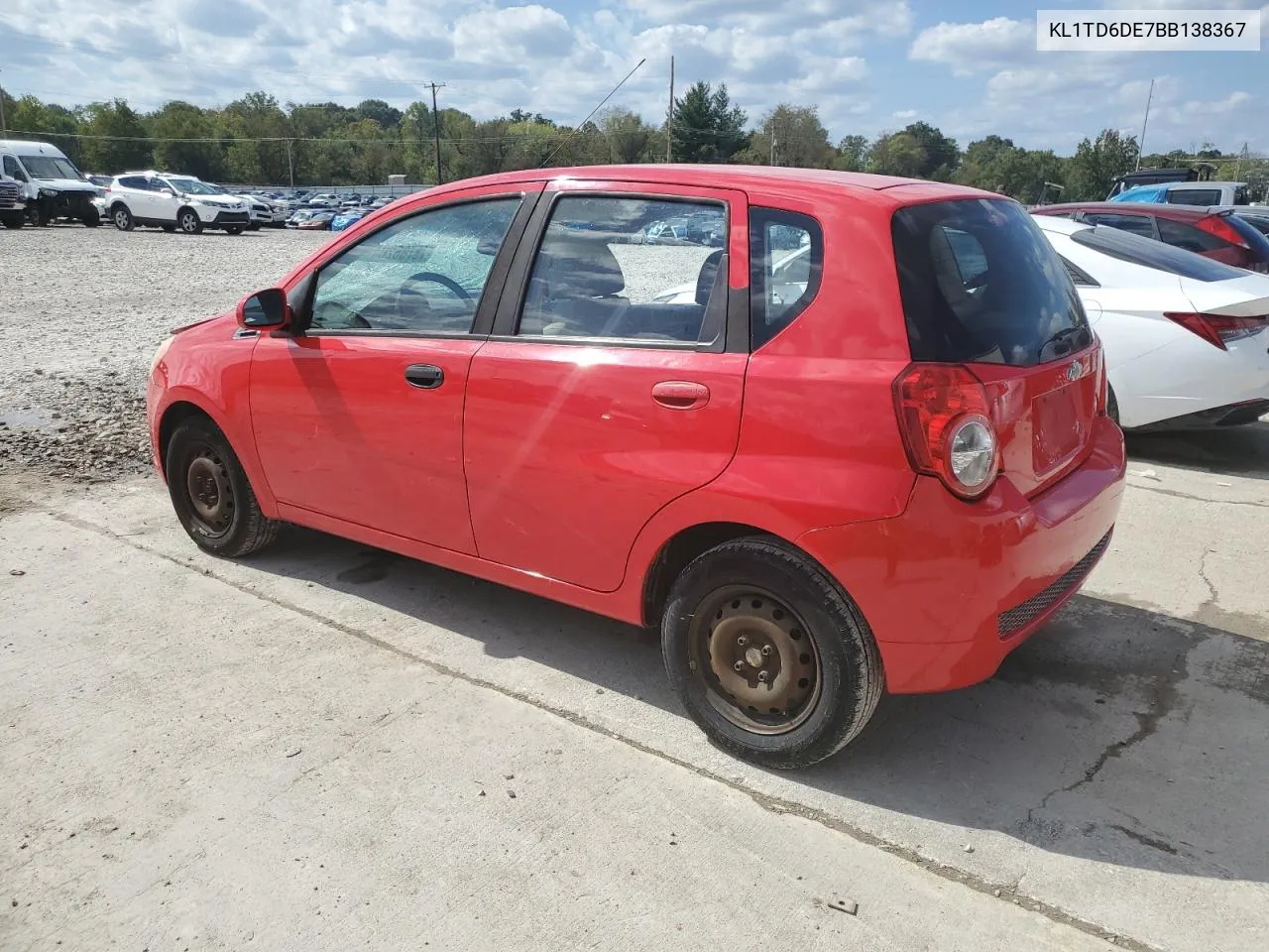 2011 Chevrolet Aveo Ls VIN: KL1TD6DE7BB138367 Lot: 73786204