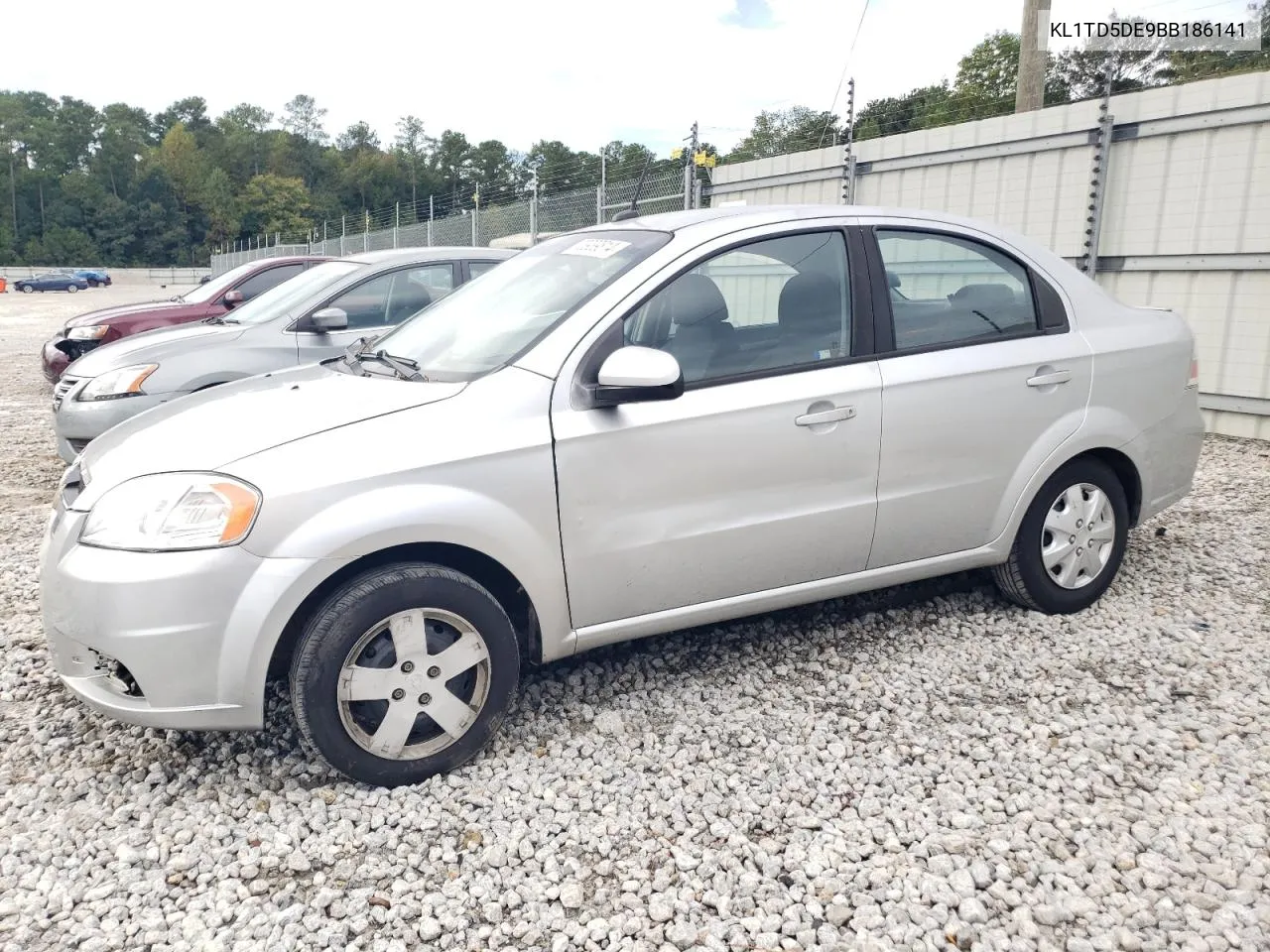 2011 Chevrolet Aveo Ls VIN: KL1TD5DE9BB186141 Lot: 73939814