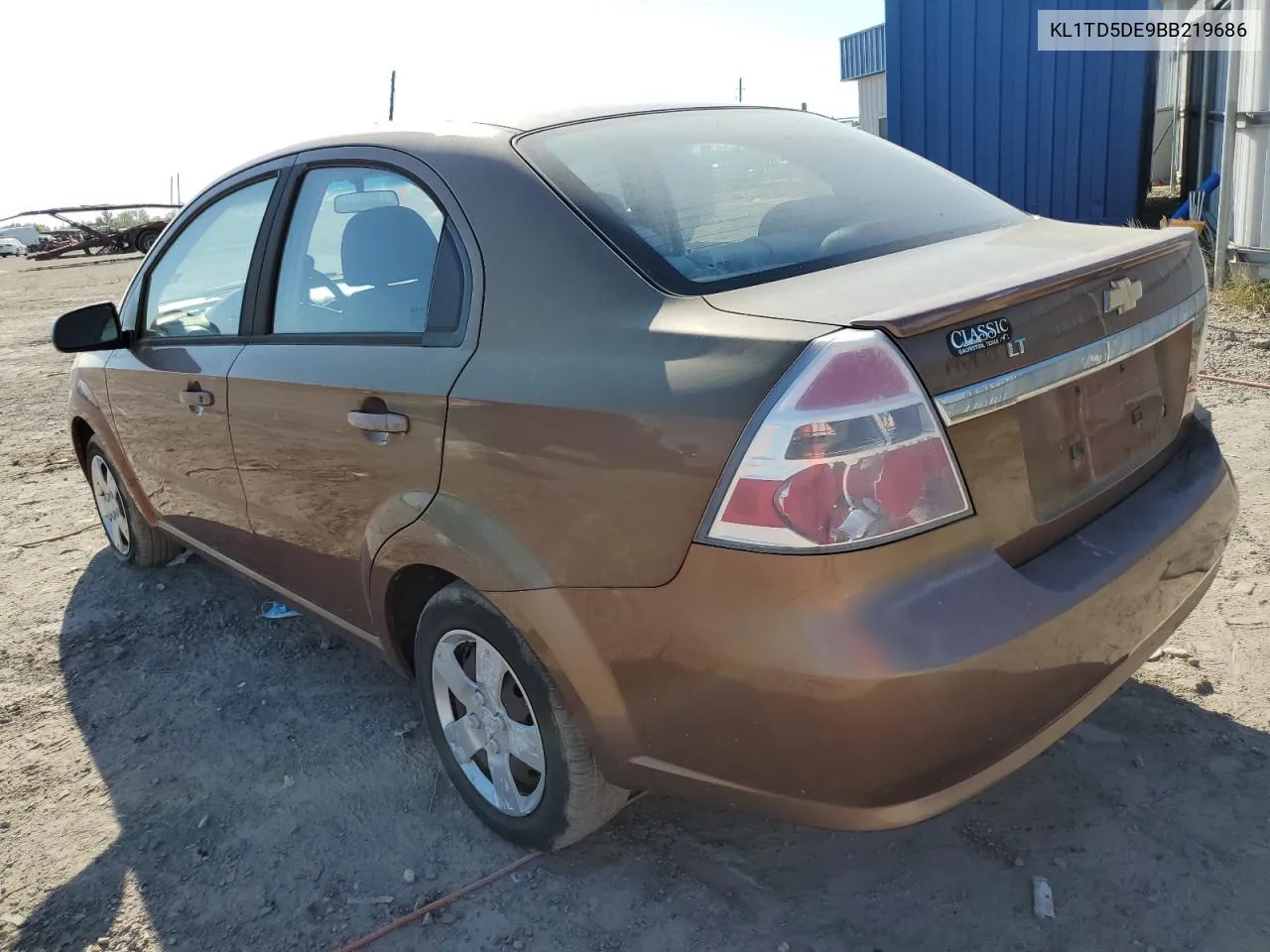 2011 Chevrolet Aveo Ls VIN: KL1TD5DE9BB219686 Lot: 74571044