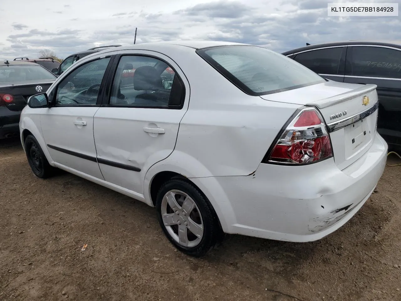 KL1TG5DE7BB184928 2011 Chevrolet Aveo Lt