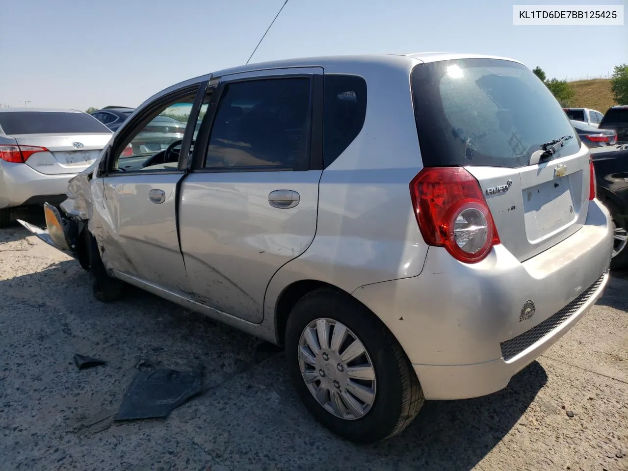 2011 Chevrolet Aveo Ls VIN: KL1TD6DE7BB125425 Lot: 76260304