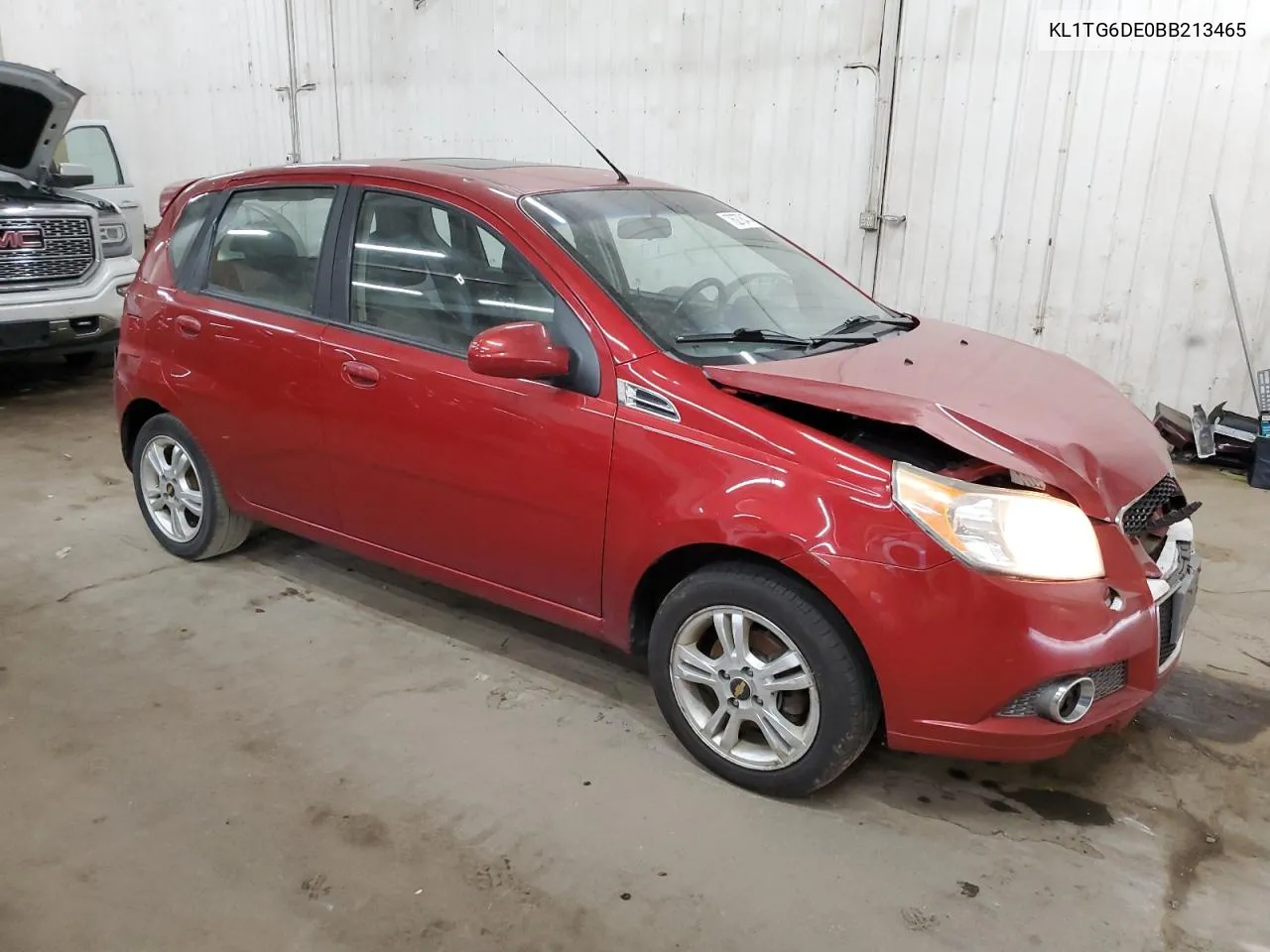 2011 Chevrolet Aveo Lt VIN: KL1TG6DE0BB213465 Lot: 76278474