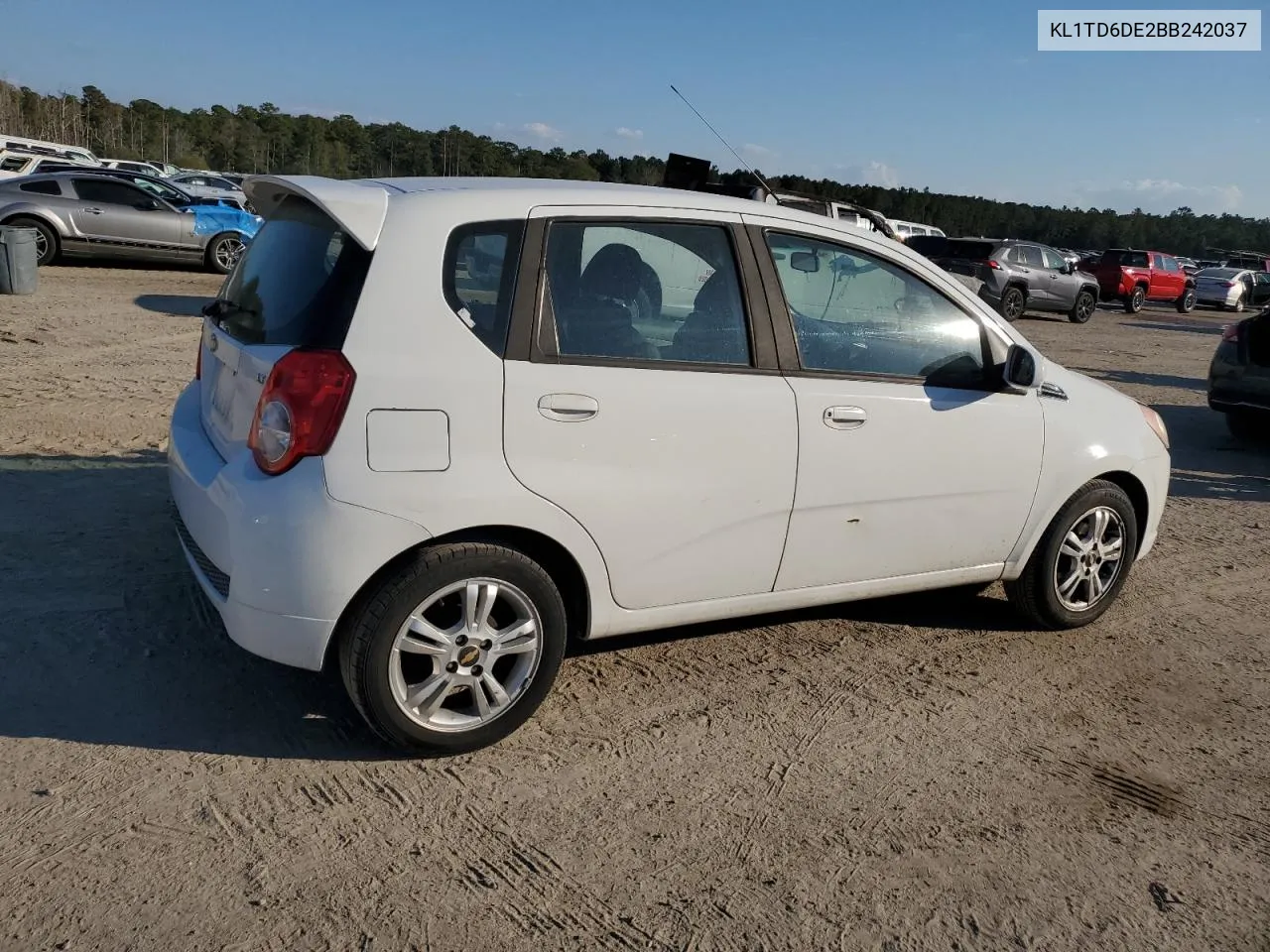 2011 Chevrolet Aveo Ls VIN: KL1TD6DE2BB242037 Lot: 77945054