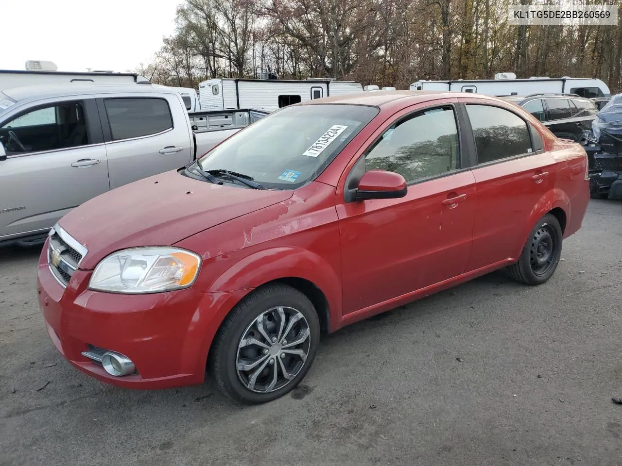 KL1TG5DE2BB260569 2011 Chevrolet Aveo Lt