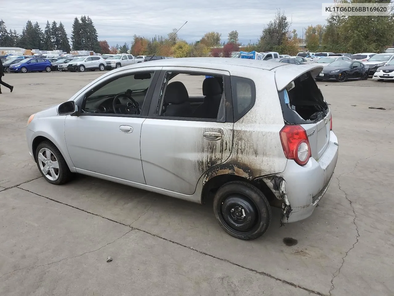 2011 Chevrolet Aveo Lt VIN: KL1TG6DE6BB169620 Lot: 78449754