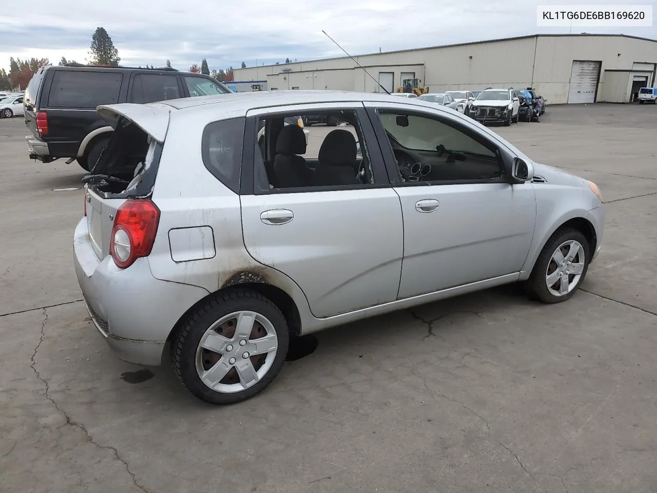 2011 Chevrolet Aveo Lt VIN: KL1TG6DE6BB169620 Lot: 78449754