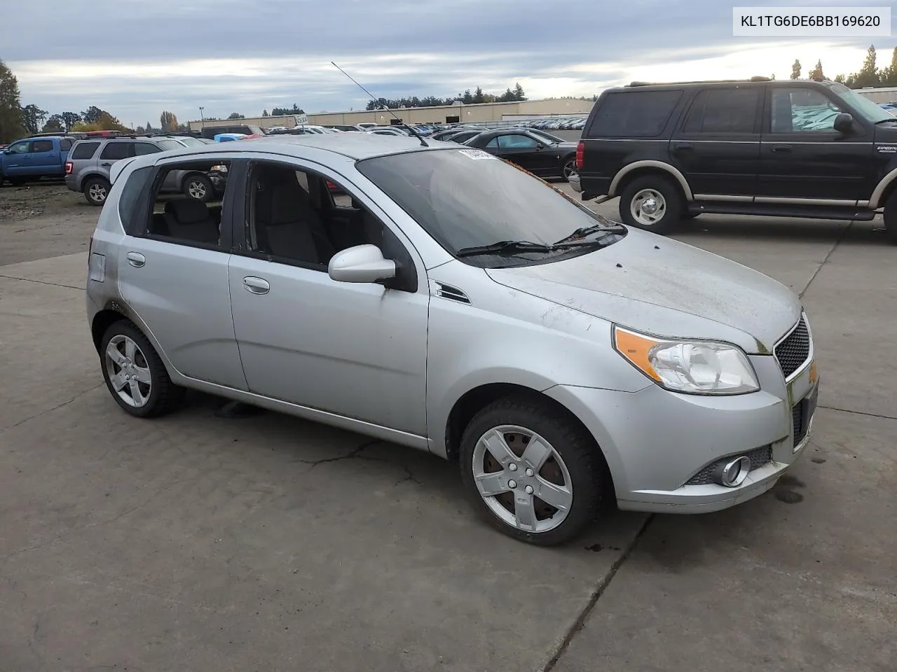 2011 Chevrolet Aveo Lt VIN: KL1TG6DE6BB169620 Lot: 78449754