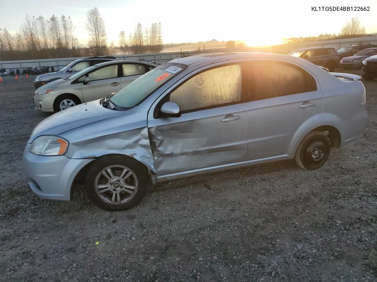 2011 Chevrolet Aveo Lt VIN: KL1TG5DE4BB122662 Lot: 79137604