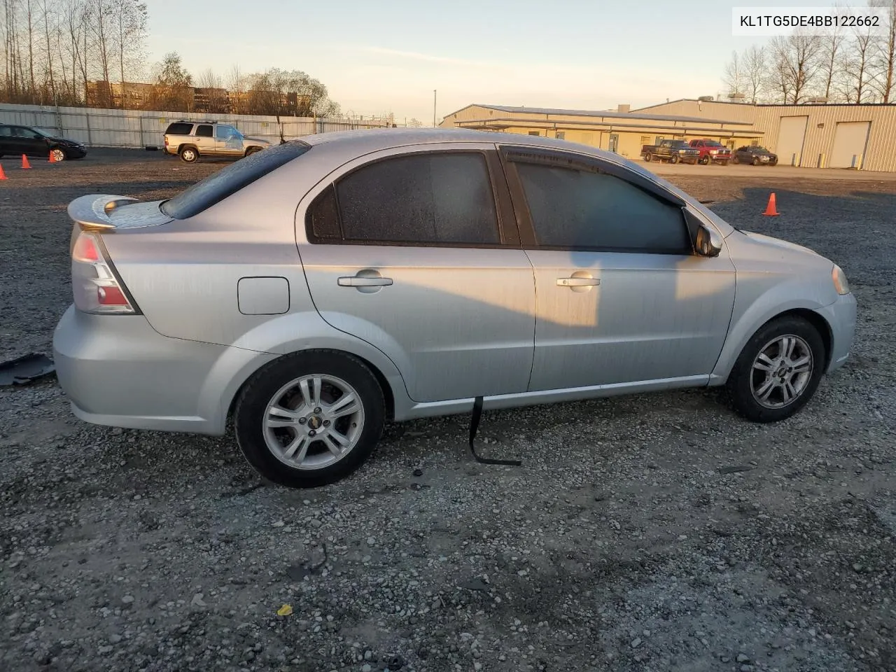 2011 Chevrolet Aveo Lt VIN: KL1TG5DE4BB122662 Lot: 79137604