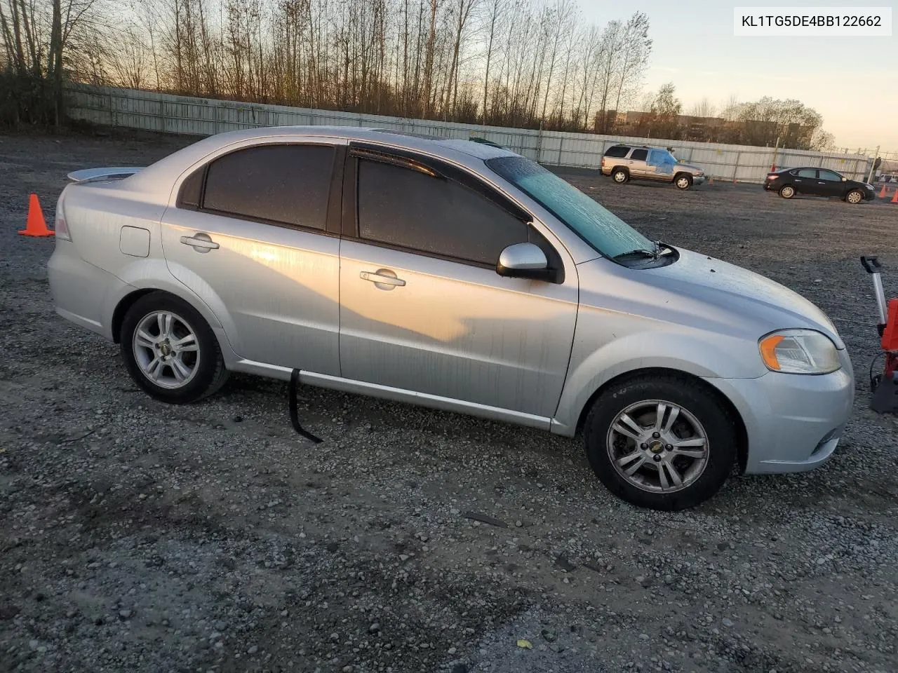 2011 Chevrolet Aveo Lt VIN: KL1TG5DE4BB122662 Lot: 79137604