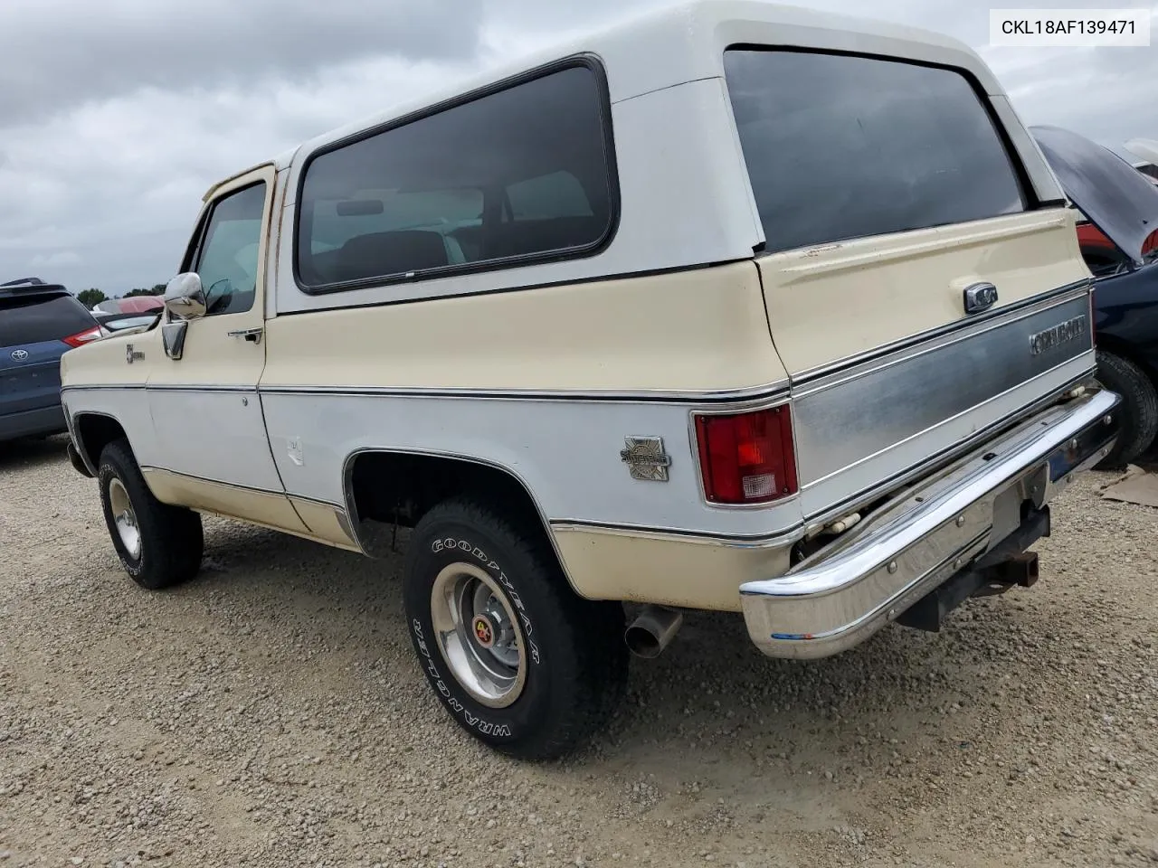 1980 Chevrolet Blazer K5 VIN: CKL18AF139471 Lot: 74931074