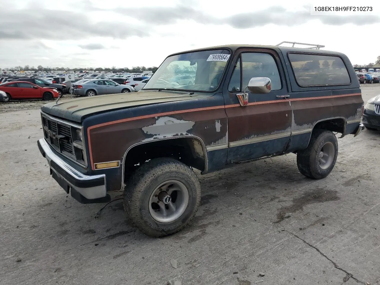 1985 Chevrolet Blazer K10 VIN: 1G8EK18H9FF210273 Lot: 79809564