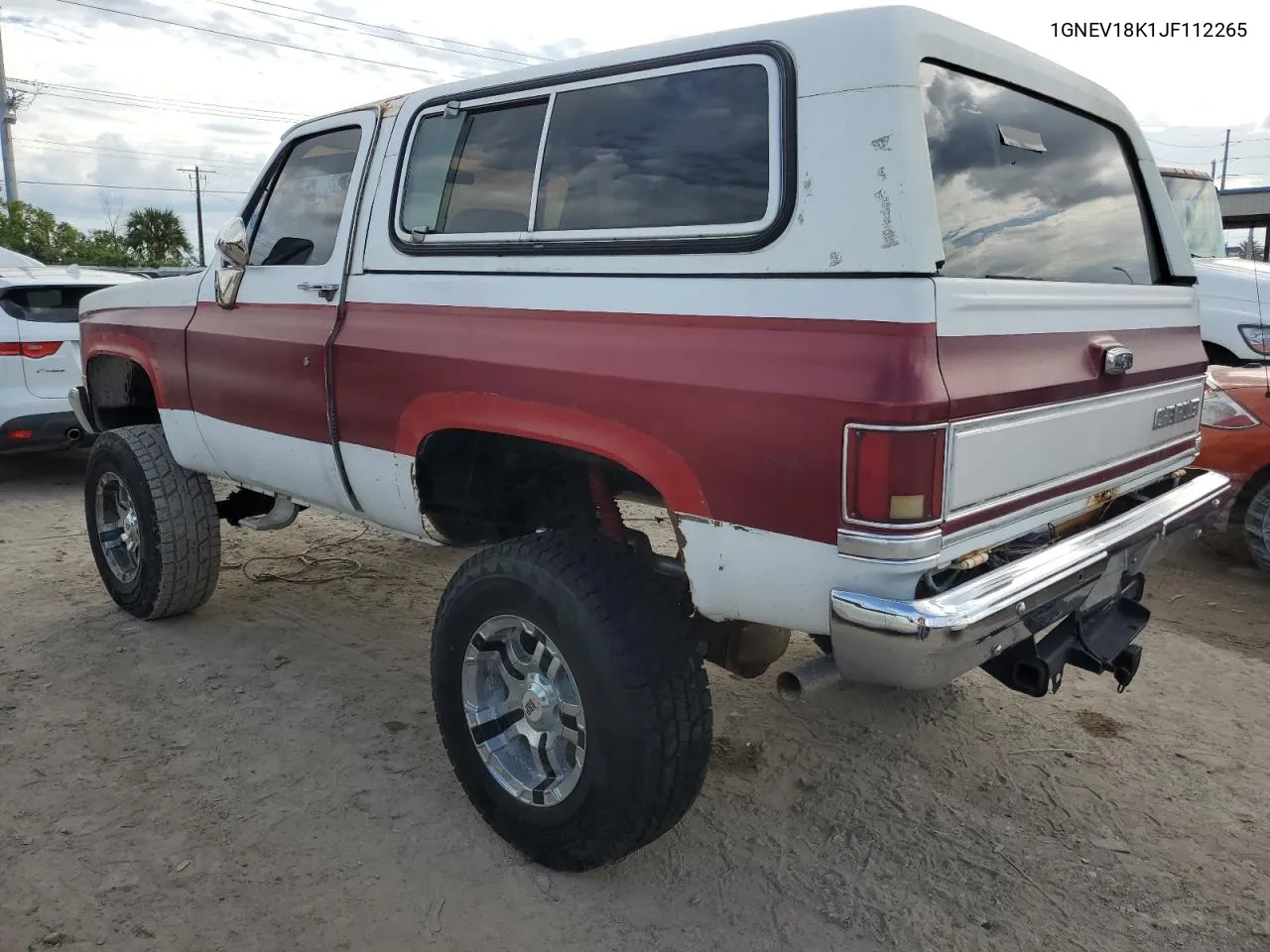 1988 Chevrolet Blazer V10 VIN: 1GNEV18K1JF112265 Lot: 75007254