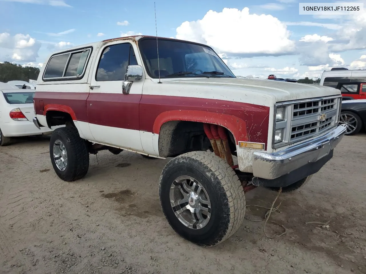 1988 Chevrolet Blazer V10 VIN: 1GNEV18K1JF112265 Lot: 75007254