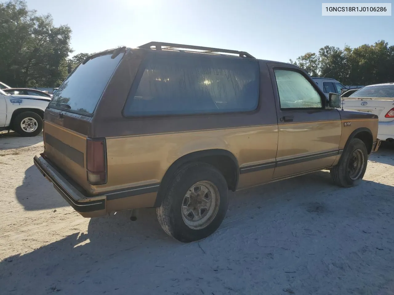 1GNCS18R1J0106286 1988 Chevrolet Blazer S10