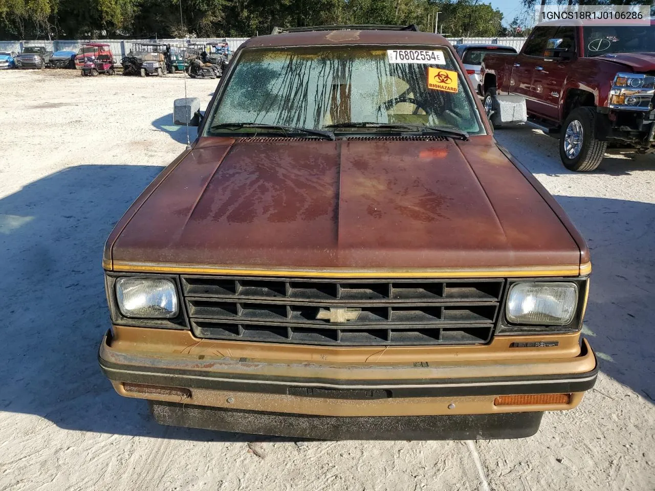 1GNCS18R1J0106286 1988 Chevrolet Blazer S10