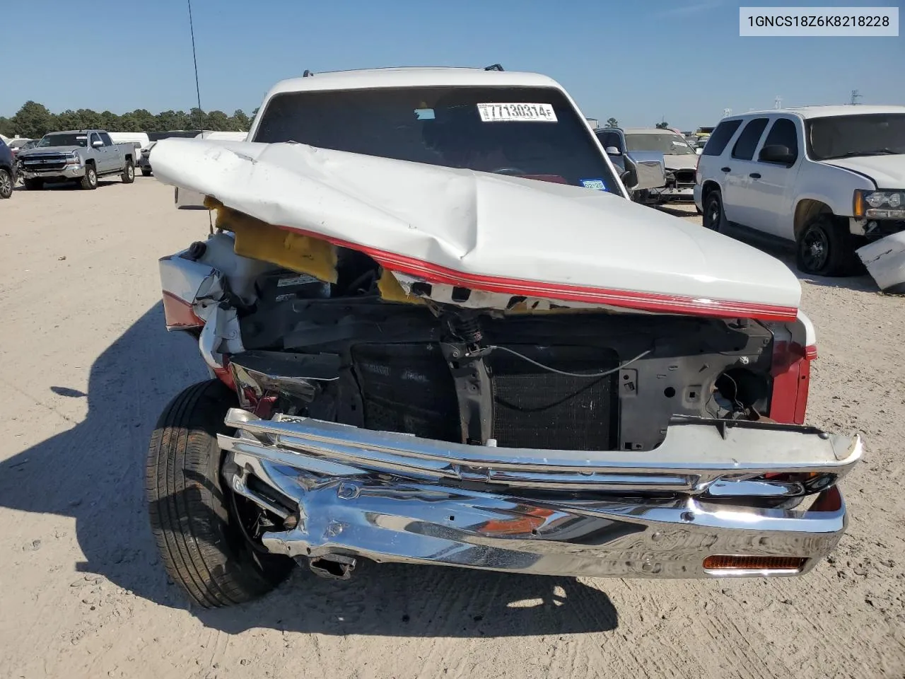 1989 Chevrolet Blazer S10 VIN: 1GNCS18Z6K8218228 Lot: 77130314