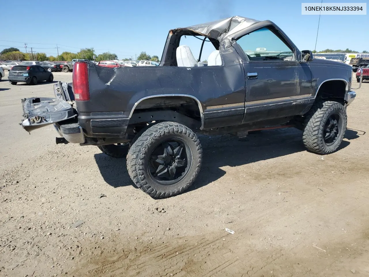 1992 Chevrolet Blazer K1500 VIN: 1GNEK18K5NJ333394 Lot: 73010984