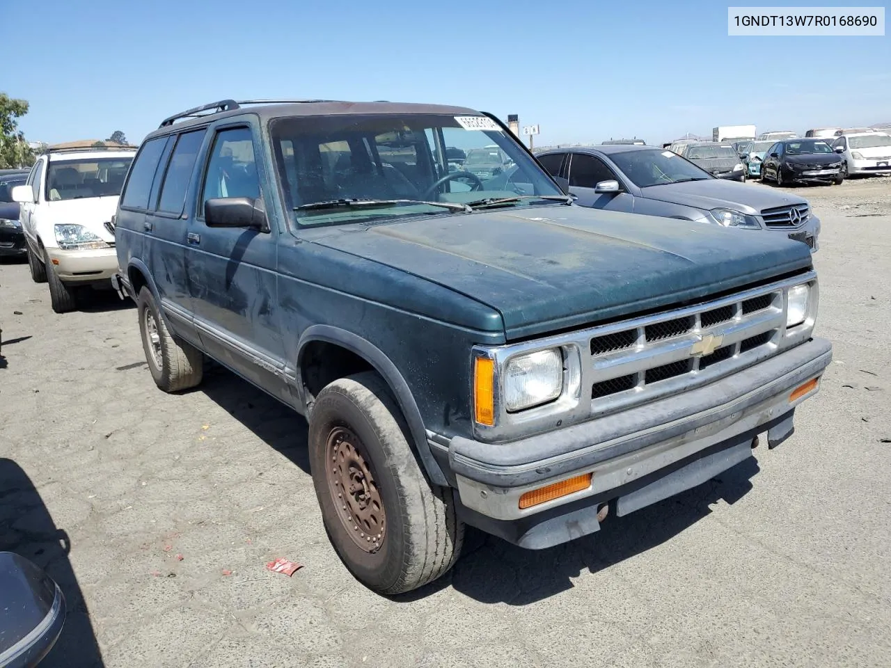 1994 Chevrolet Blazer S10 VIN: 1GNDT13W7R0168690 Lot: 66529104