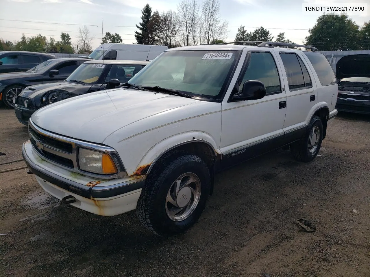 1995 Chevrolet Blazer VIN: 1GNDT13W2S2177890 Lot: 71650384