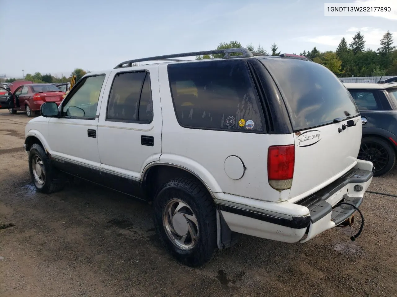 1995 Chevrolet Blazer VIN: 1GNDT13W2S2177890 Lot: 71650384