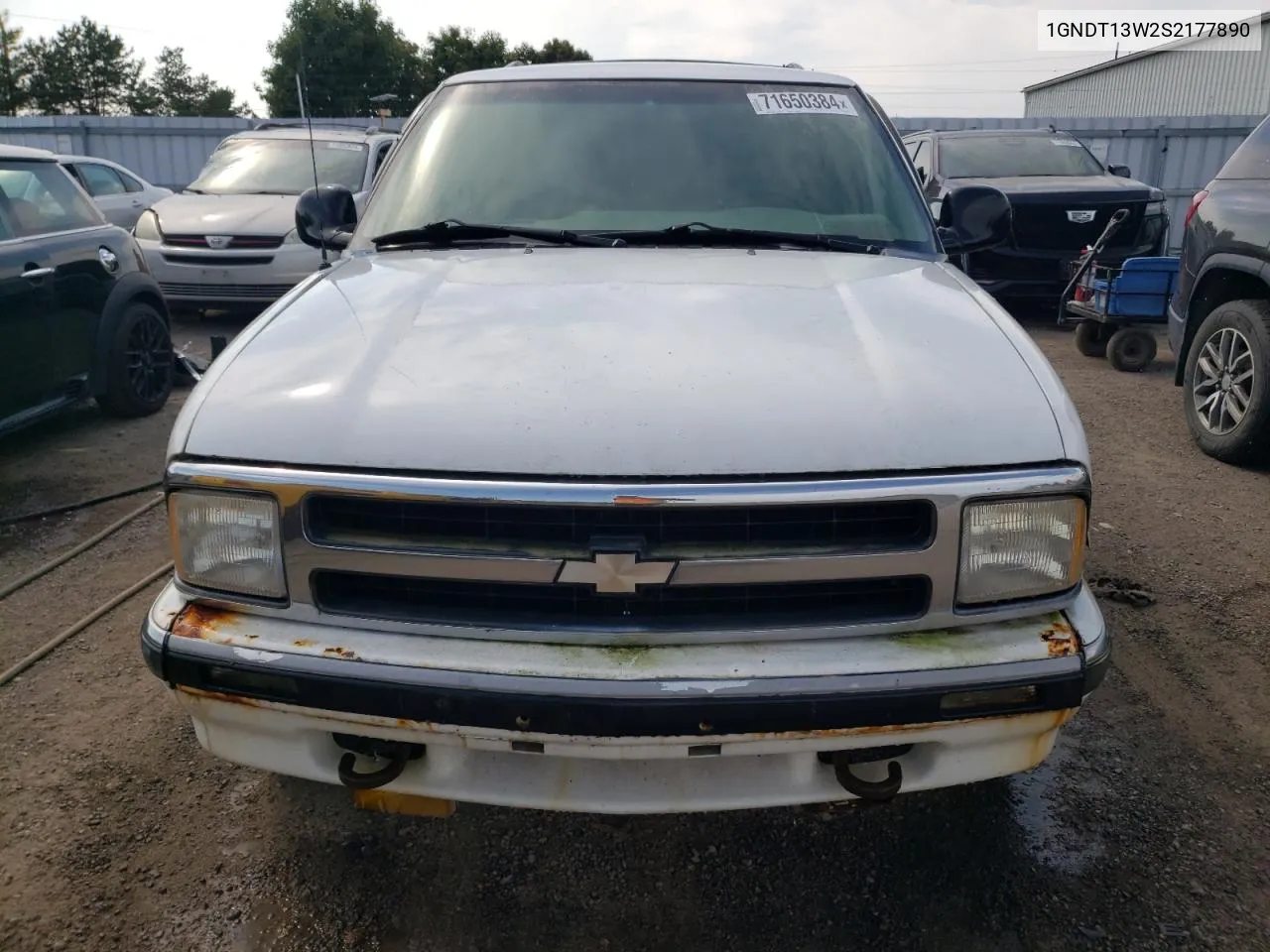 1995 Chevrolet Blazer VIN: 1GNDT13W2S2177890 Lot: 71650384