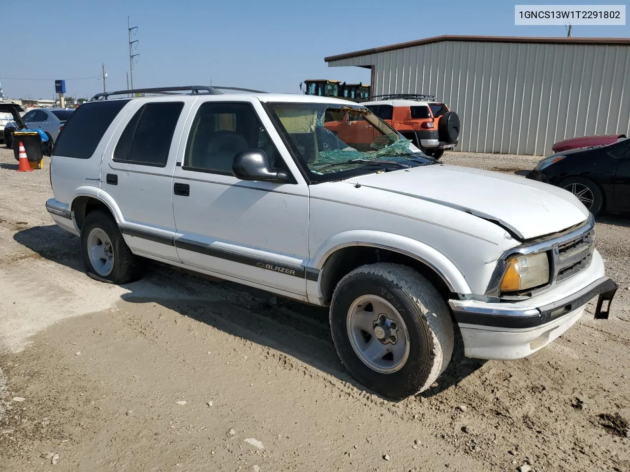 1996 Chevrolet Blazer VIN: 1GNCS13W1T2291802 Lot: 70521694