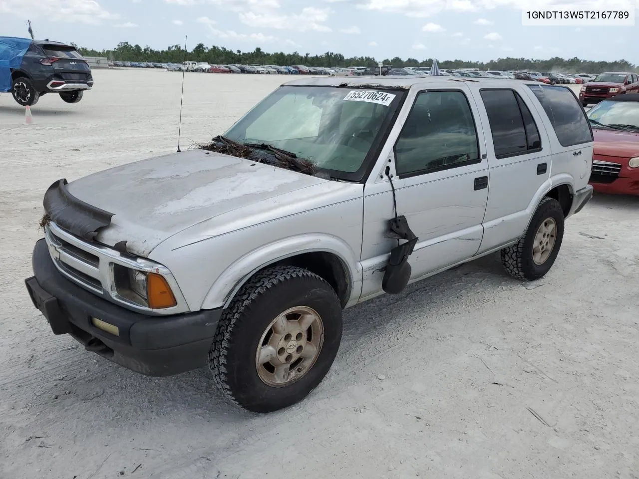 1996 Chevrolet Blazer VIN: 1GNDT13W5T2167789 Lot: 73176674