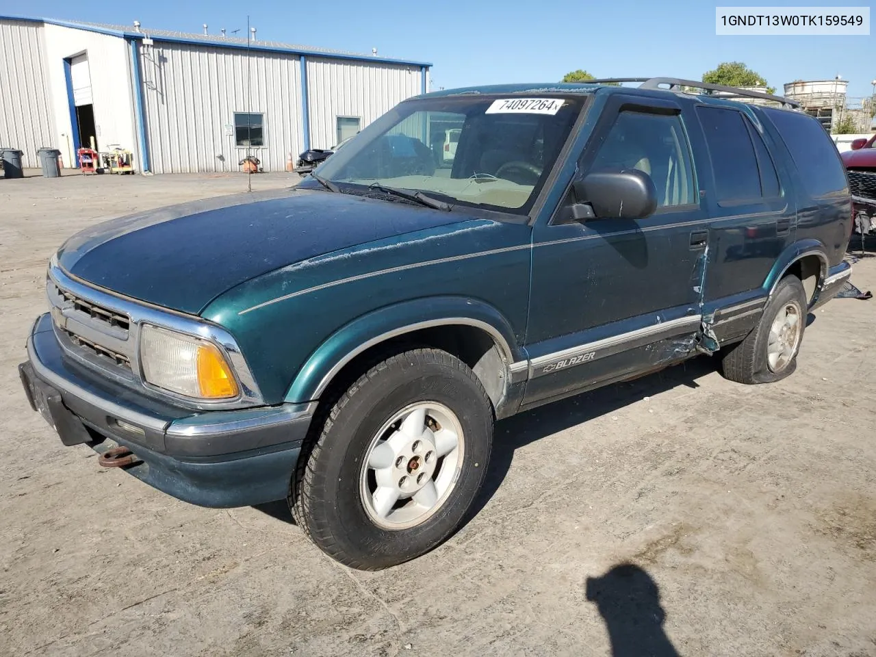 1996 Chevrolet Blazer VIN: 1GNDT13W0TK159549 Lot: 74097264