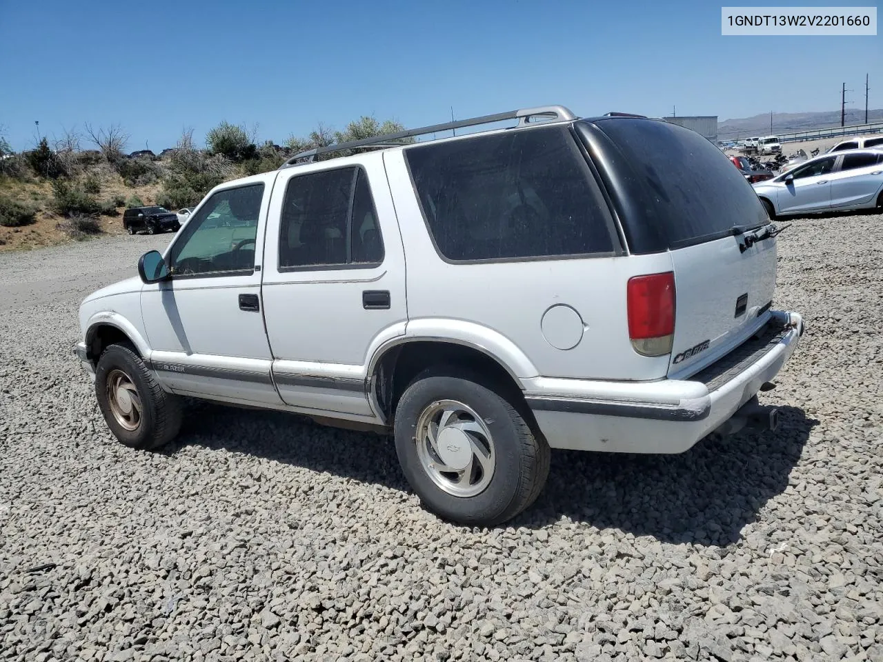 1997 Chevrolet Blazer VIN: 1GNDT13W2V2201660 Lot: 51158594