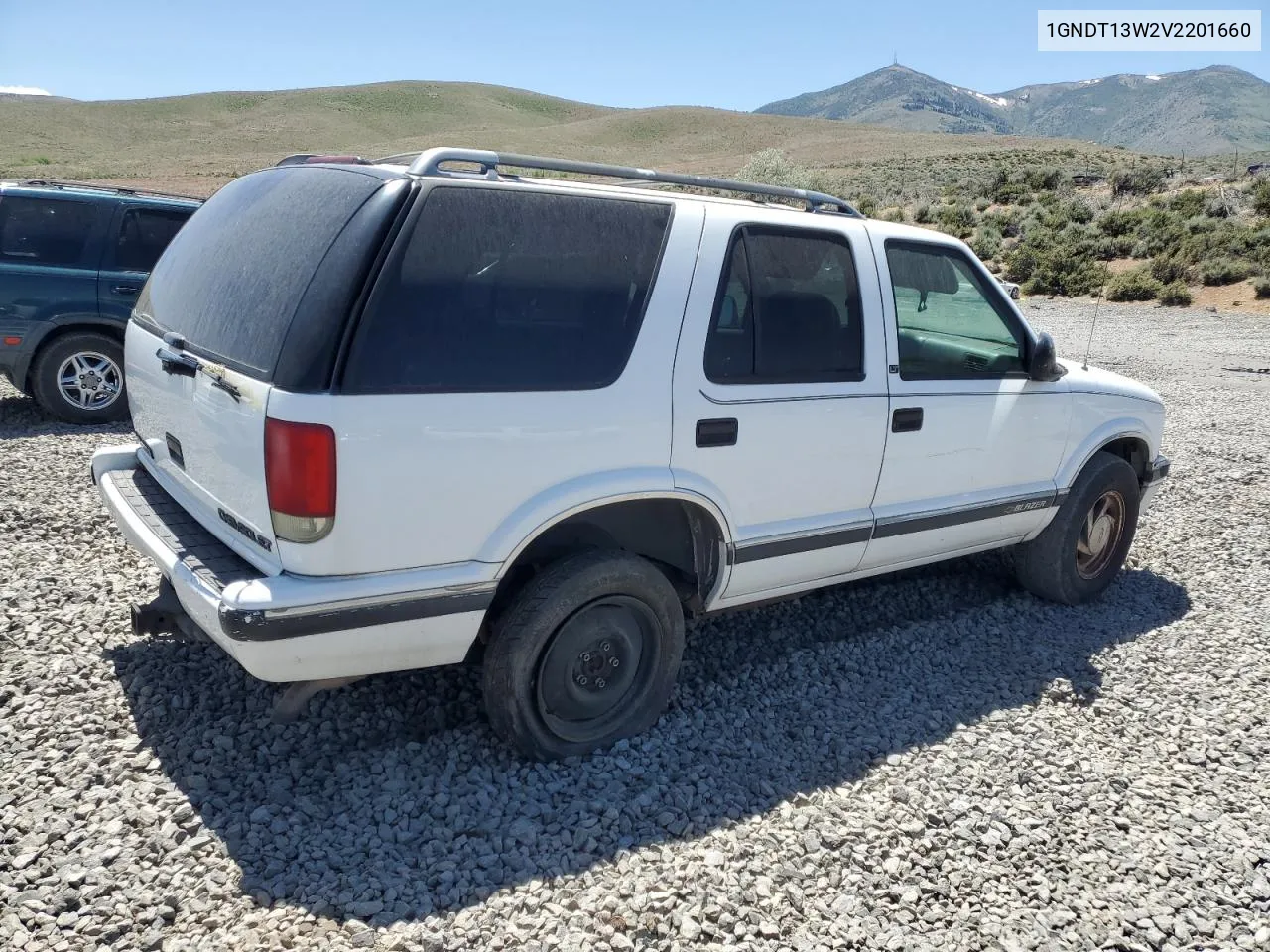 1997 Chevrolet Blazer VIN: 1GNDT13W2V2201660 Lot: 51158594