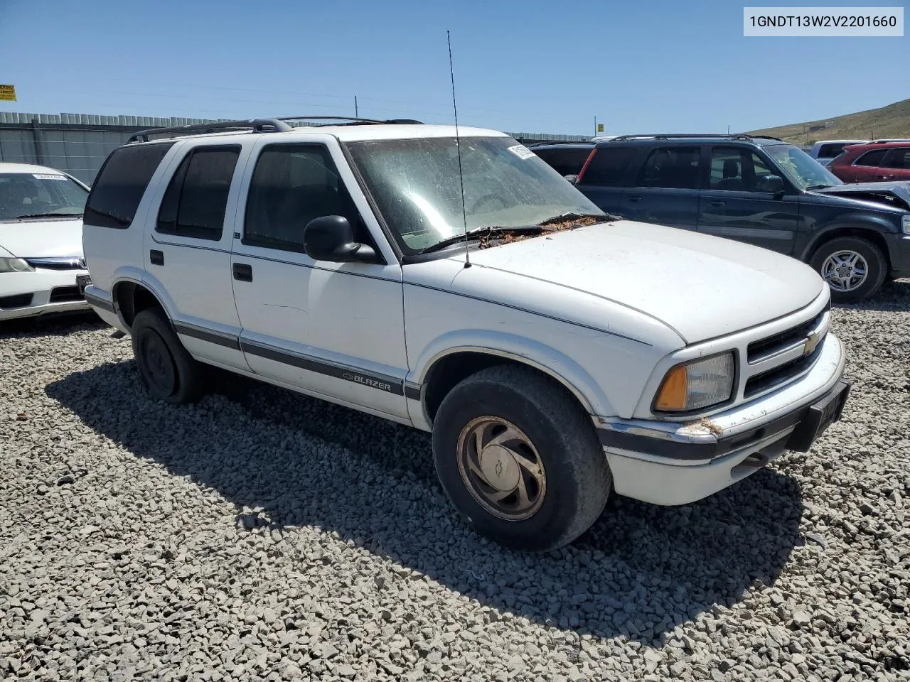 1997 Chevrolet Blazer VIN: 1GNDT13W2V2201660 Lot: 51158594