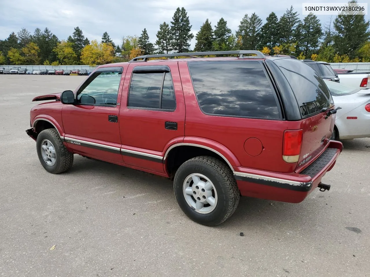 1997 Chevrolet Blazer VIN: 1GNDT13WXV2180296 Lot: 75976434