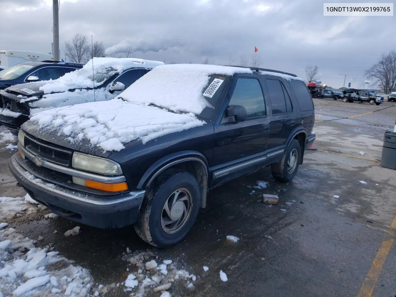 1999 Chevrolet Blazer VIN: 1GNDT13W0X2199765 Lot: 38068914