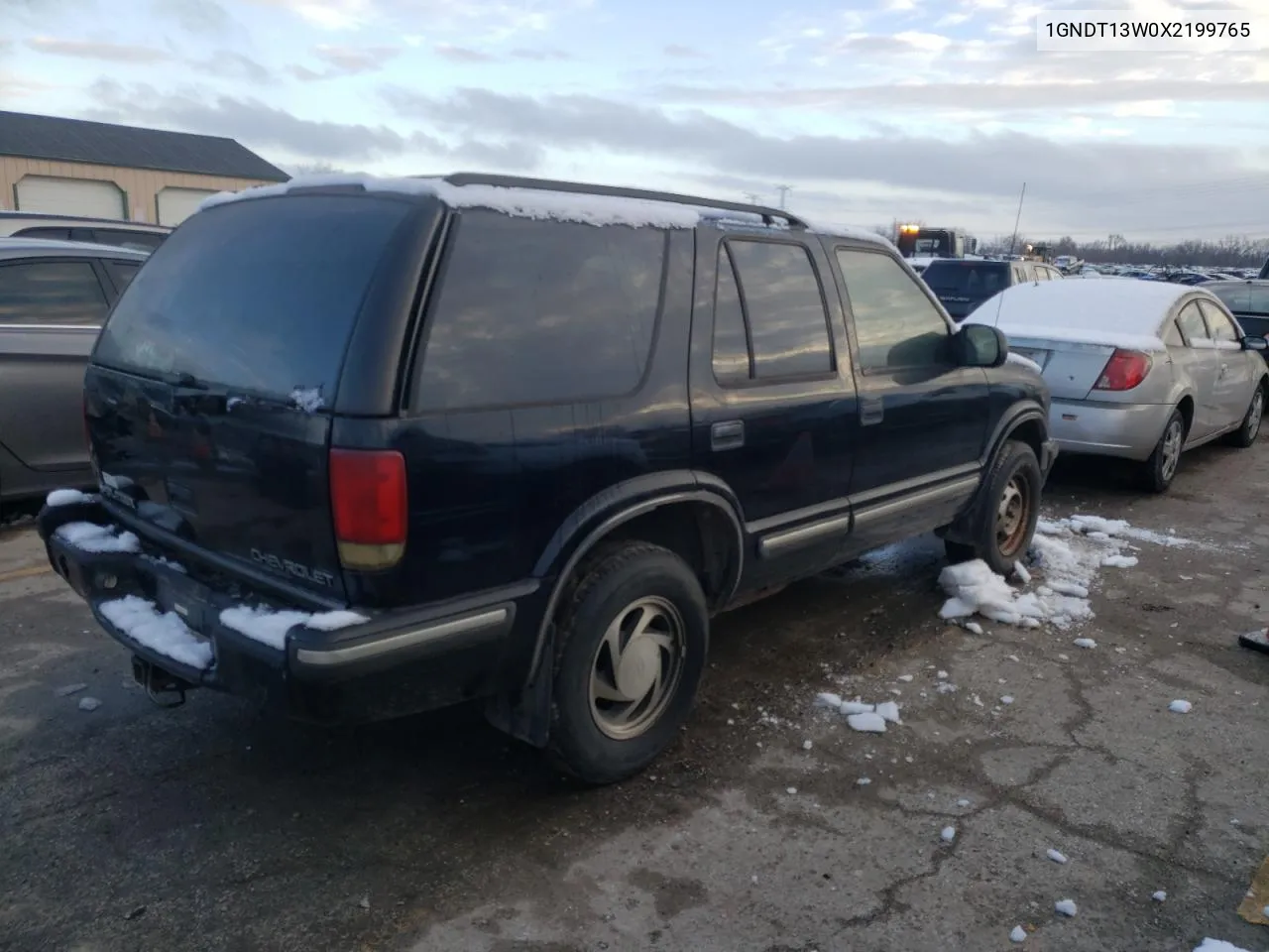 1999 Chevrolet Blazer VIN: 1GNDT13W0X2199765 Lot: 38068914