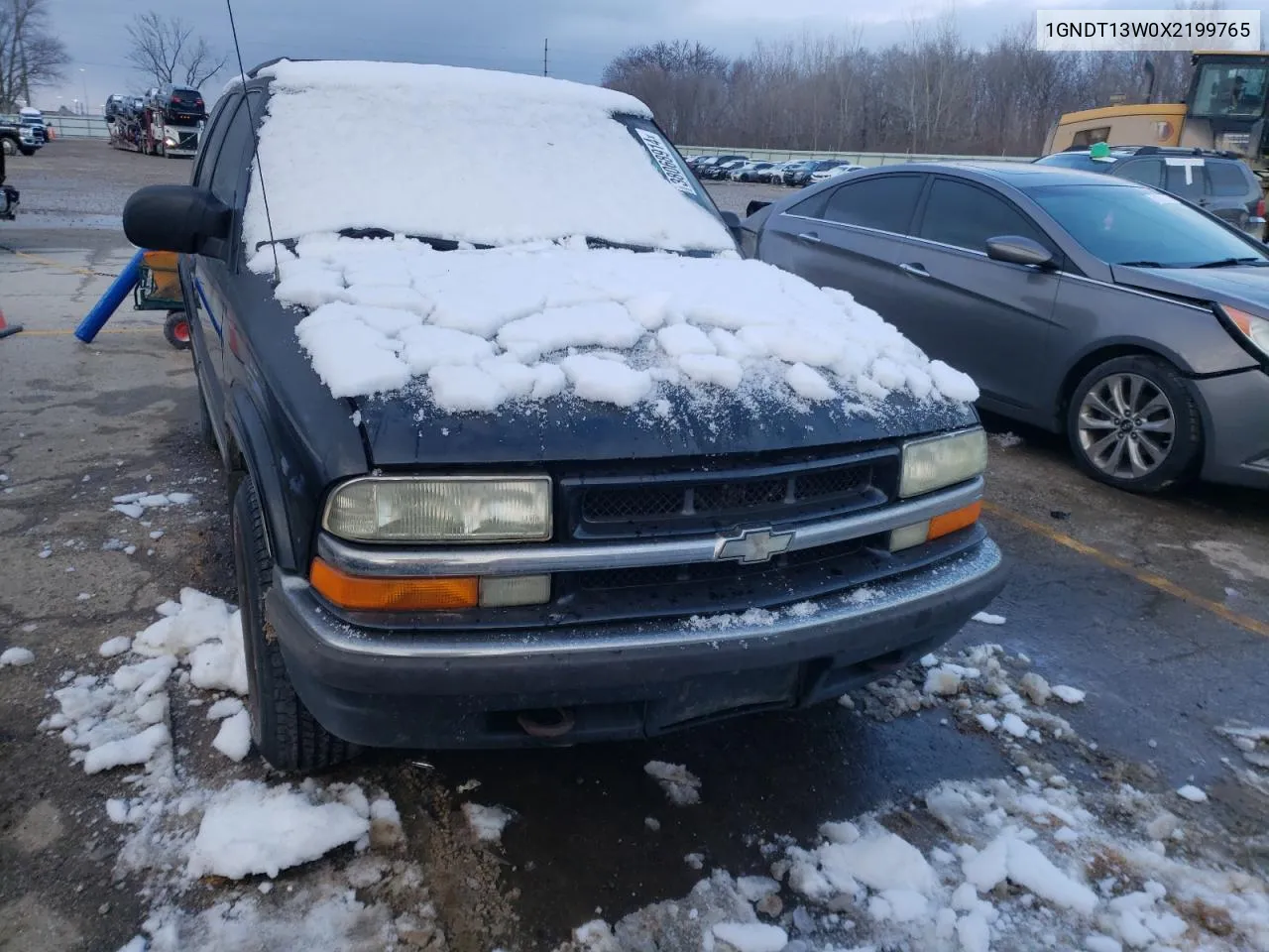 1999 Chevrolet Blazer VIN: 1GNDT13W0X2199765 Lot: 38068914