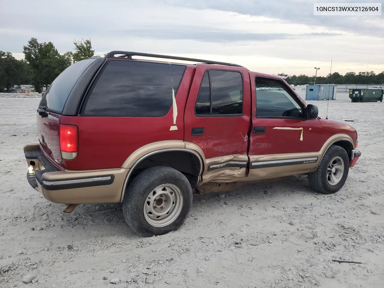 1GNCS13WXX2126904 1999 Chevrolet Blazer