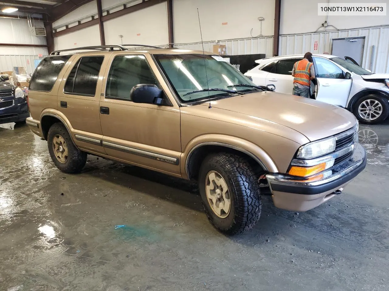 1999 Chevrolet Blazer VIN: 1GNDT13W1X2116473 Lot: 73282054