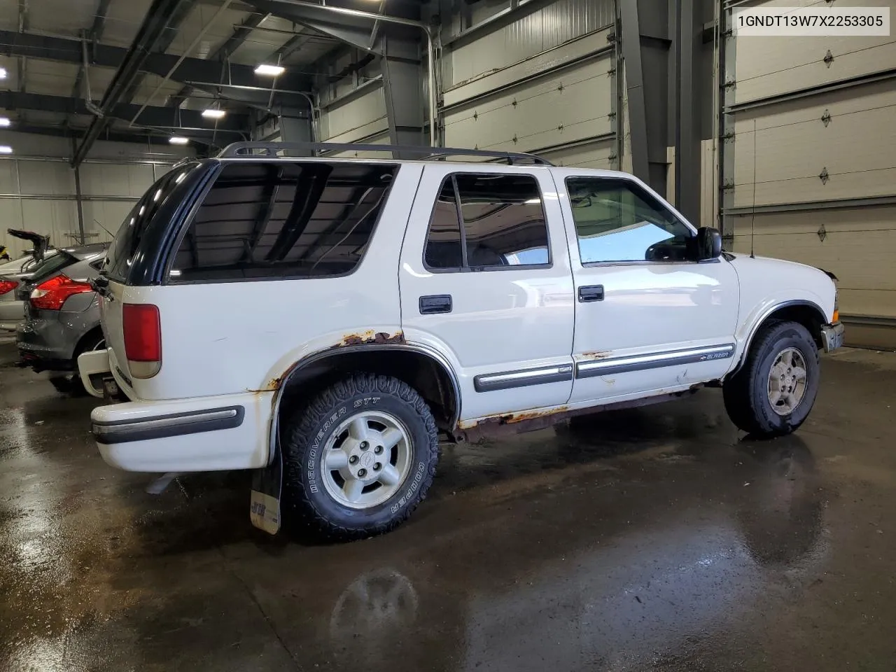 1999 Chevrolet Blazer VIN: 1GNDT13W7X2253305 Lot: 73501084